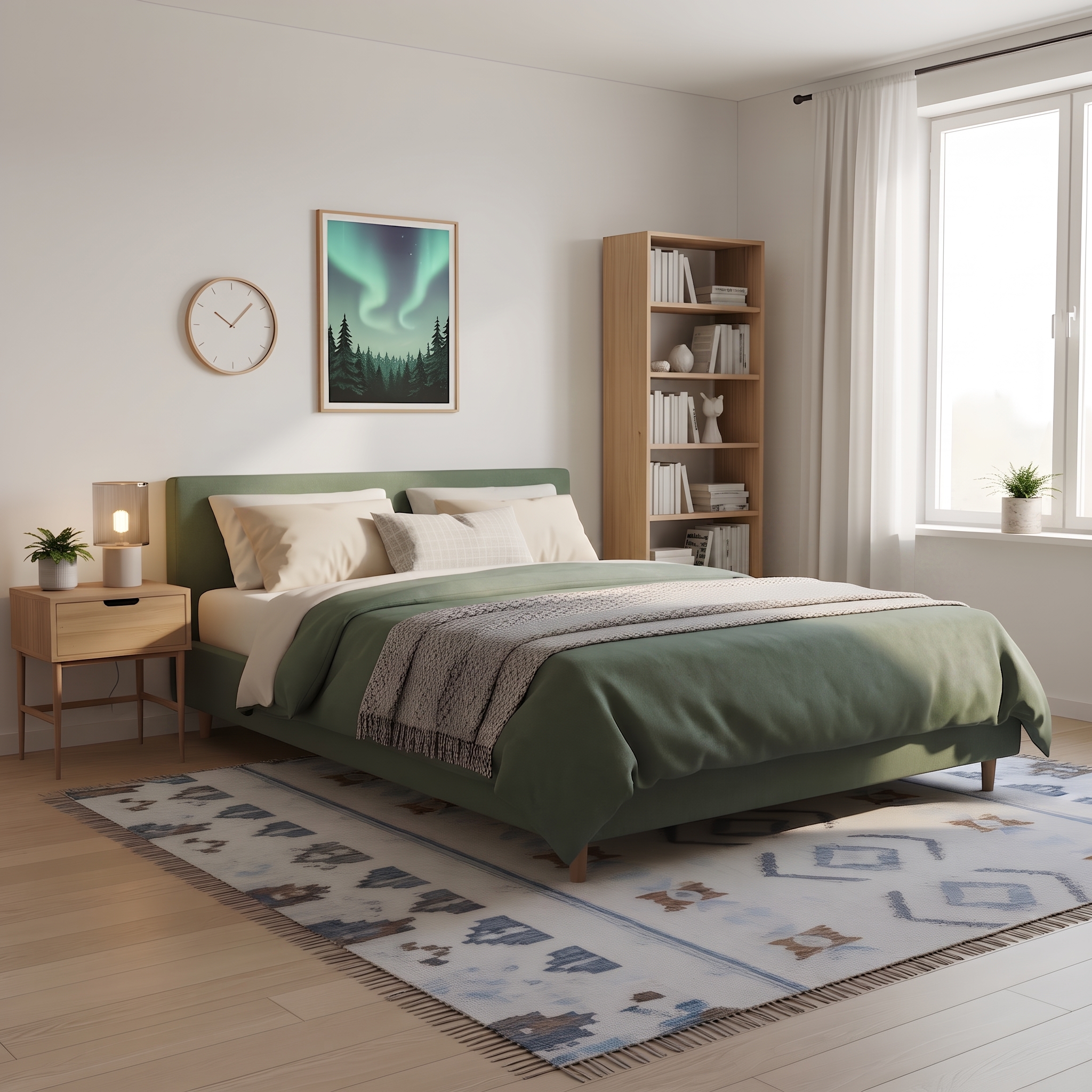 Finnish bedroom scene